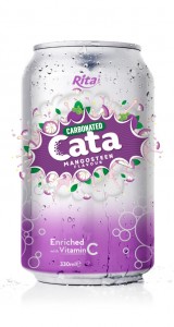 Carbonated Natural Mangosteen Flavor Drink